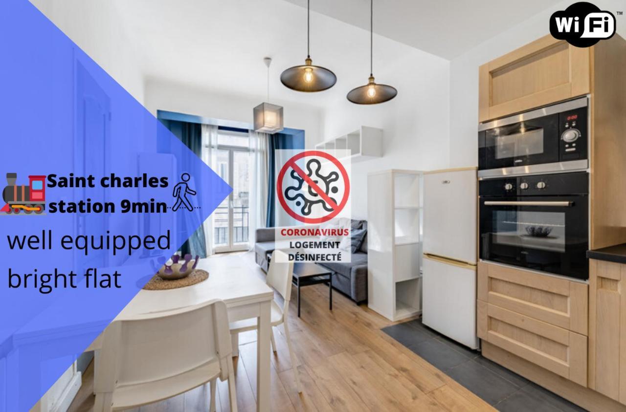 Charming Bright And Equipped Apartment Марсель Экстерьер фото